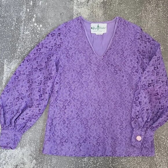 Vintage 60s Lace Pants & Top - Picture 3 of 11